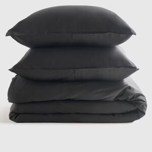 Quince Black Bedding Set